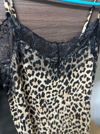 Camiseta lencera leopardo nueva