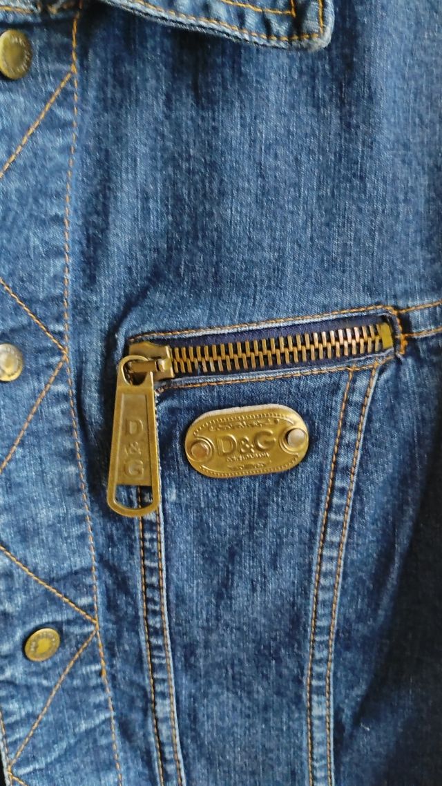 Giubbotto donna jeans DG