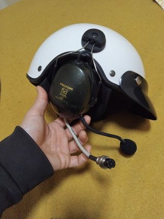 Casco paramotor ULM, más en mi perfil 