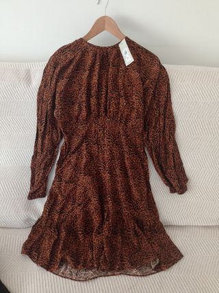 Vestido animal print