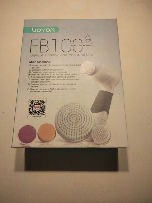 Cepillo limpiador facial