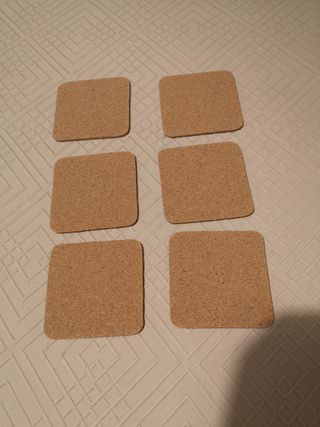 6 sottobicchieri Mucha