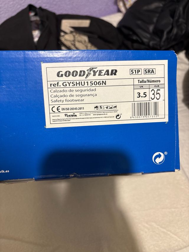 Zapatillas de seguridad Good Year