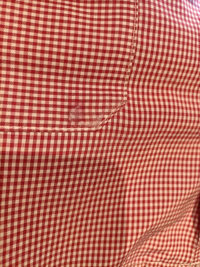 Babis cuadros rojos y blancos varias tallas