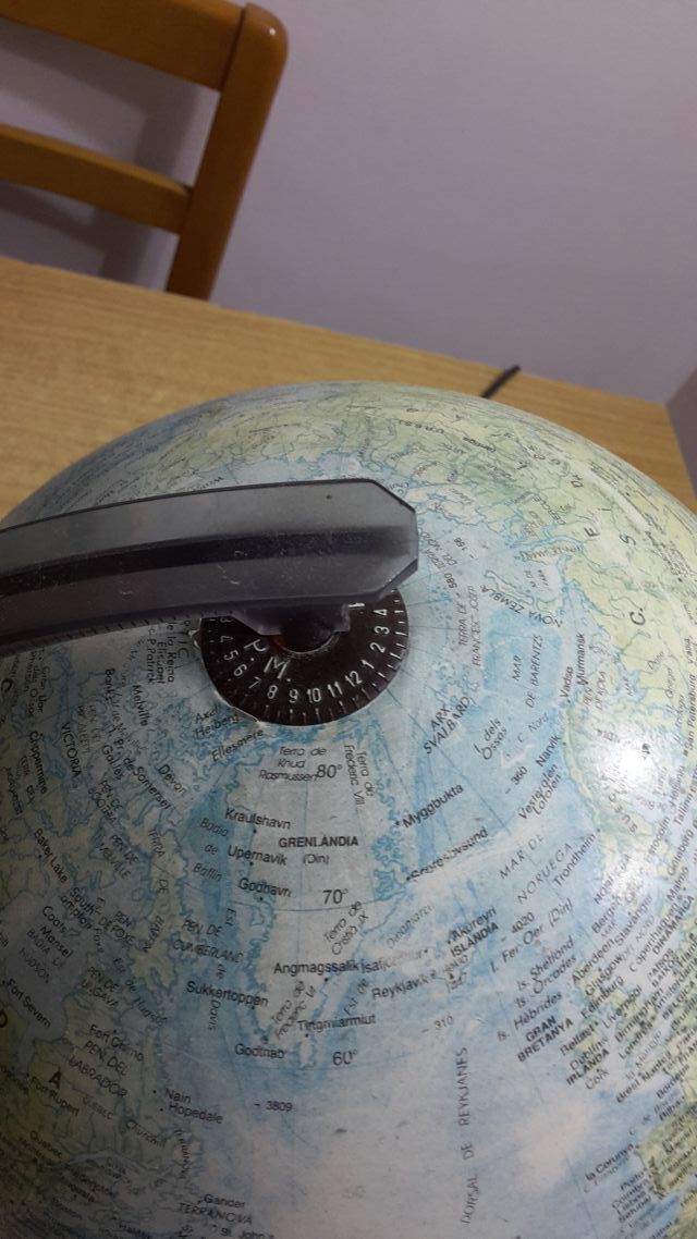 LAMPARA INFANTIL, GLOBO TERRESTRE