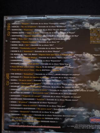 Derrame Rock doble CD