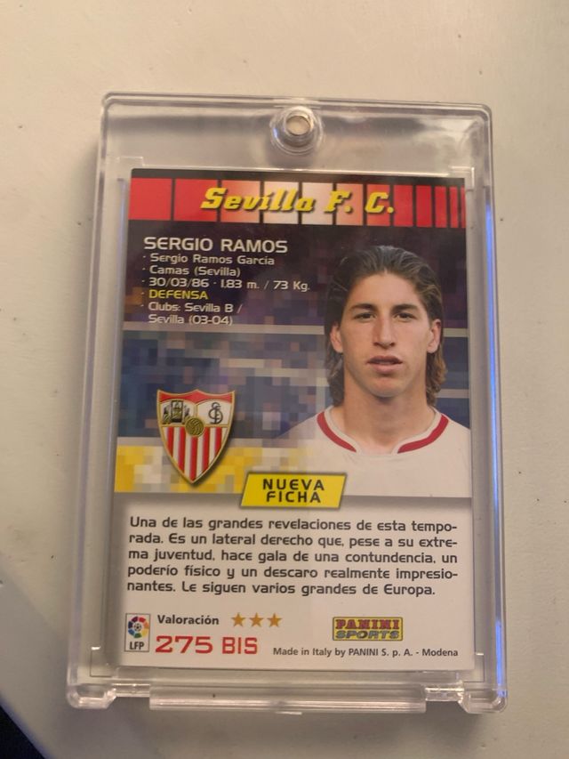 Cromo SERGIO RAMOS  MEGACRACS 2004/2005