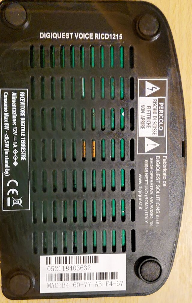 decoder full HDMI, comandi Alexa