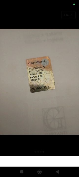 Dizionario inglese Garzanti