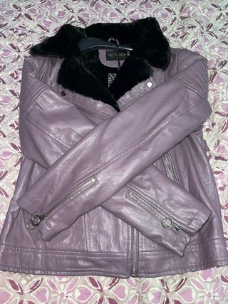 Cazadora de cuero