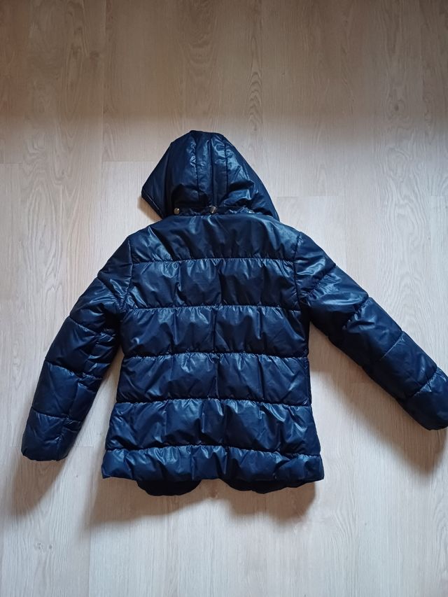 Abrigo acolchado plumas niña 10 años