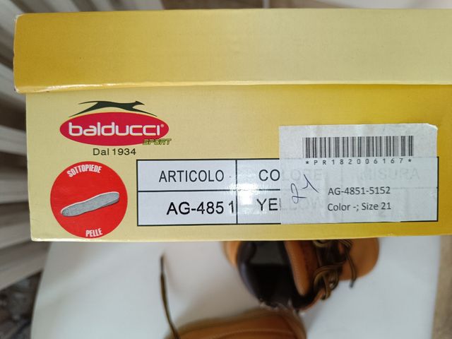 Scarponcini Balcucci bambino