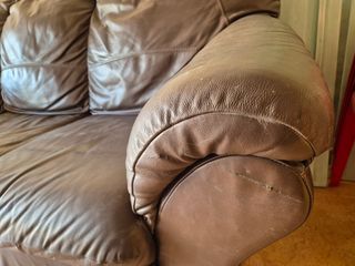 Sofá polipiel 3 plazas