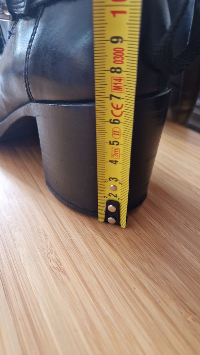 Botas altas de piel n° 38