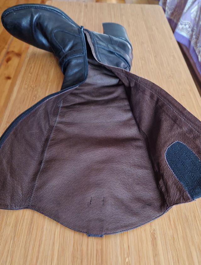 Botas altas de piel n° 38