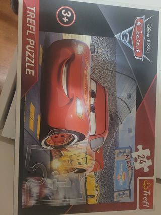 Puzzle cars. Maxi. 24 piezas 