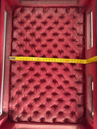 Mesa vitrina expositor siglo XIX .