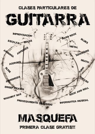 Clases de Guitarra - Masquefa - Blues·Rock·Metal