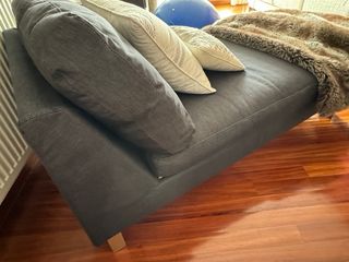 CHAISE LONGUE Gris Marengo