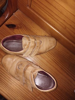 Zapatos piel mujer n.39 hecho en España 