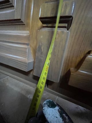 PUERTA DE CALLE DE MADERA