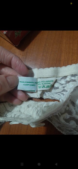 Reggicalze defilè avorio mis.2