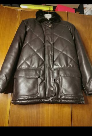 Giacca stile vintage pelle sintetica