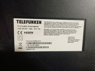Despiece TV telefunken 40 pulgadas, domus40dsmv sm