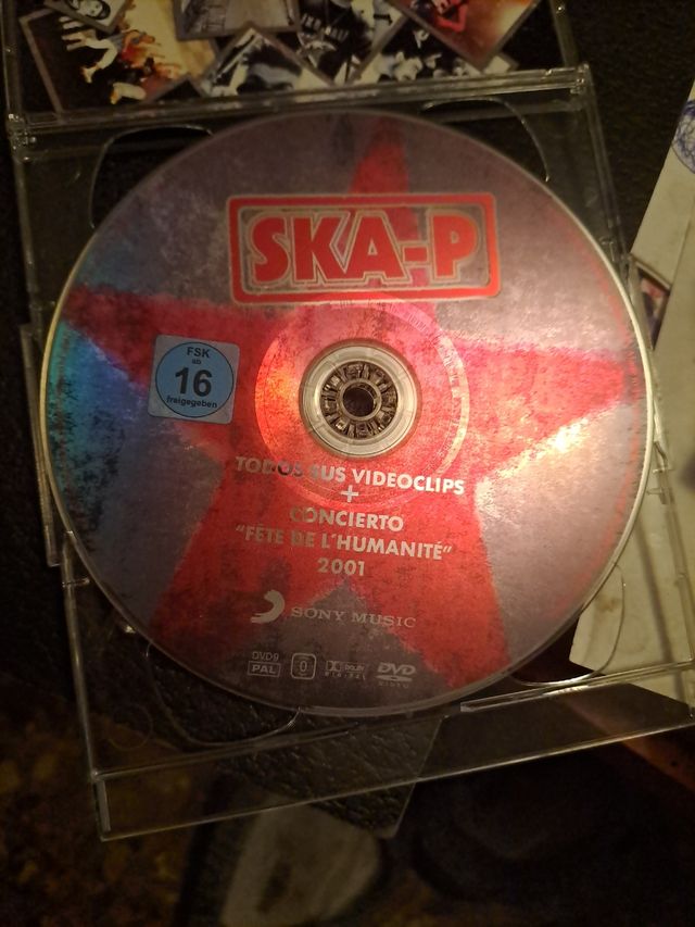 SKA-P.  TODO.  CD DVD