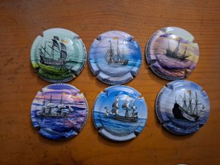 18 placas - barcos 
