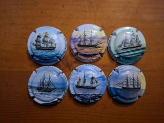 18 placas - barcos 