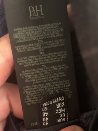 Traje cuadro ventana Pedro del Hierro