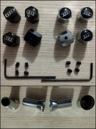 Tapones Audi S Line Tapones de ruedas Audi S Line