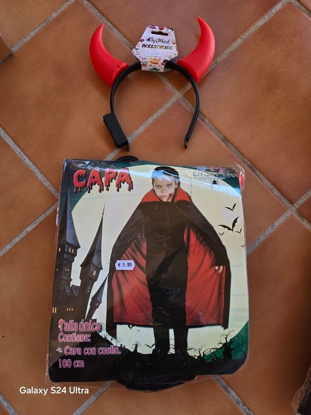 Costume da mantello del diavolo