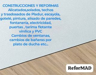 REFORMA Y CONSTRUCCIÓN