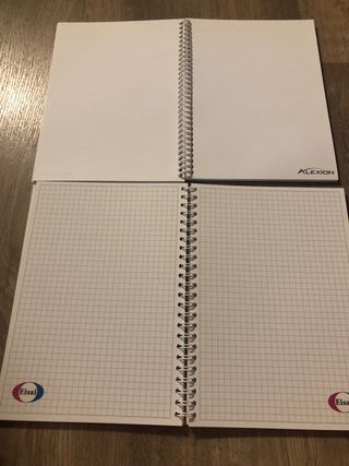 Libretas tapa blanda A5