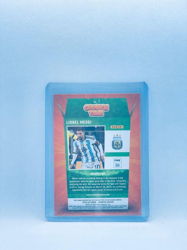 Lionel Messi - Argentina - Crunch Time - red - SP