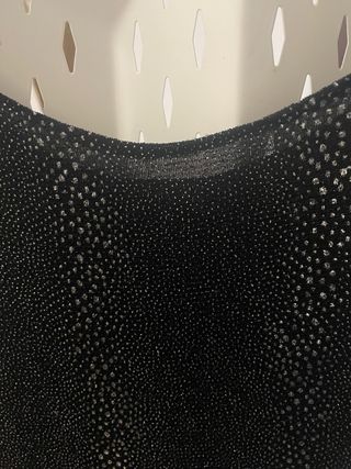 oferta blusa  con brillos incrustados de fiesta 