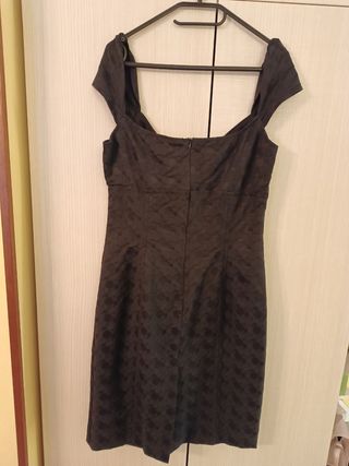 Vestito Miss Sixty Tubino nero abito vintage '00