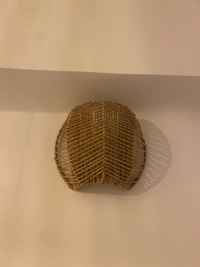 Aplique instalación fija, junco/a mano