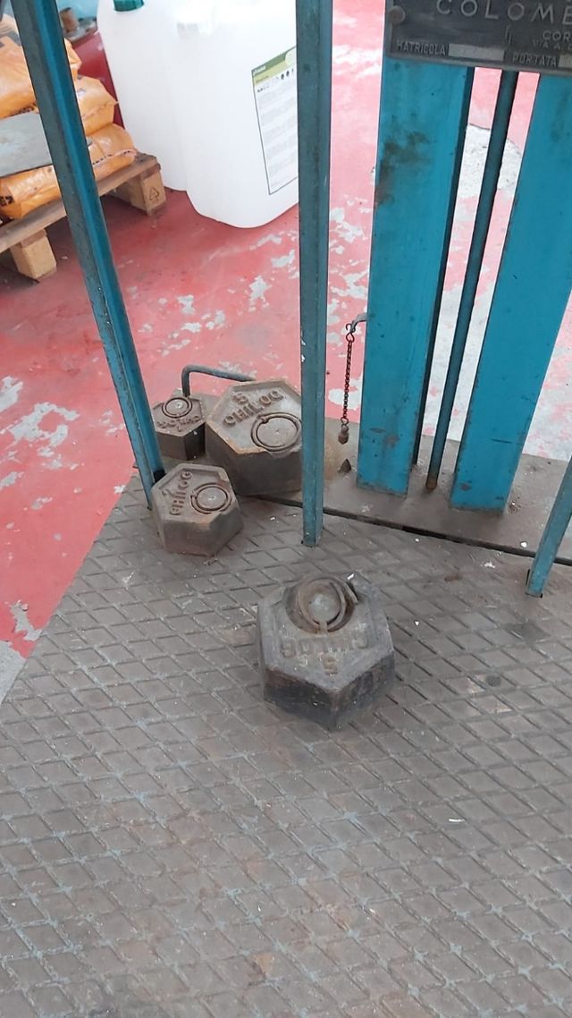 Bilancia/Pesa con ruote Colombi