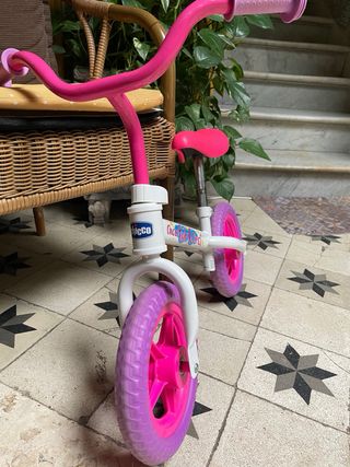 Bicicleta chicco sin pedales