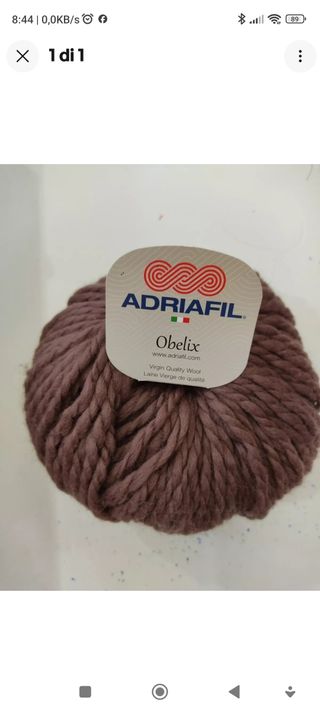 GR 400 gomitoli lana Obelix tortora