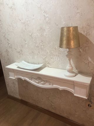 Entrada y lampara