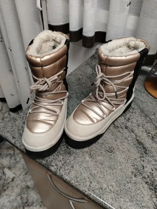 Botas de nieve/ descanso