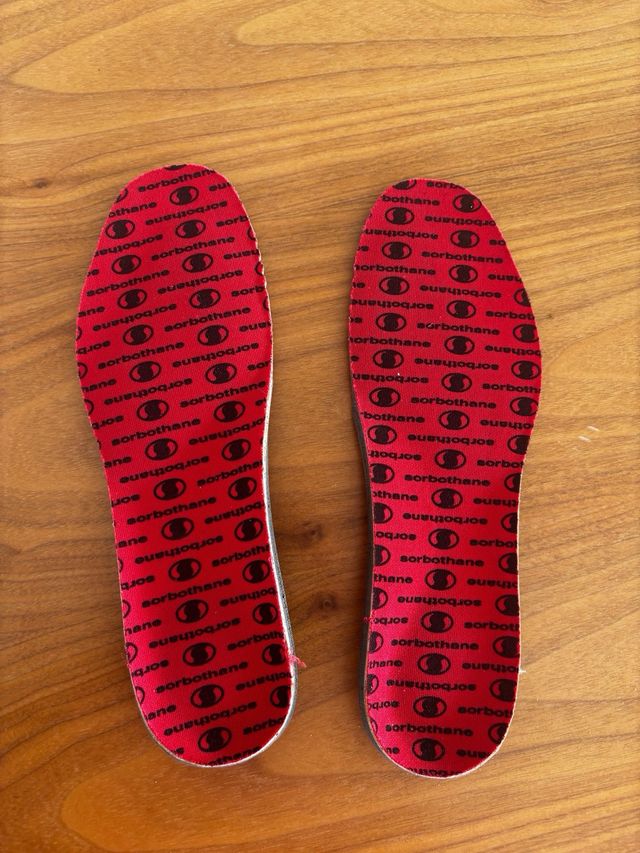 Plantillas sorbothane sin estrenar