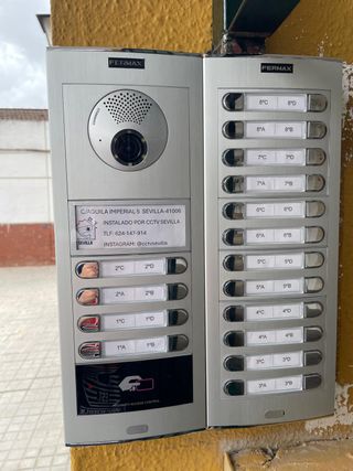 Instalador CCTV y Videoporteros