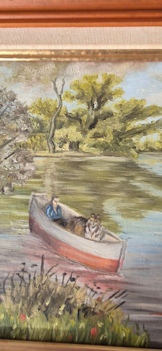 Cuadro pintado a mano