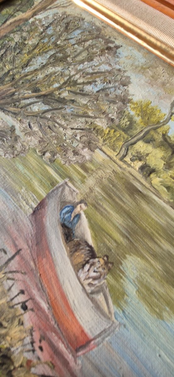 Cuadro pintado a mano