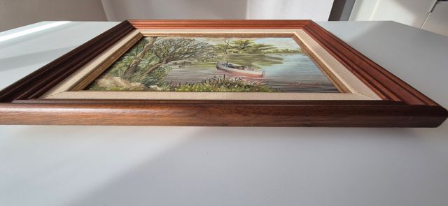 Cuadro pintado a mano